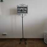 Placa Vintage em metal