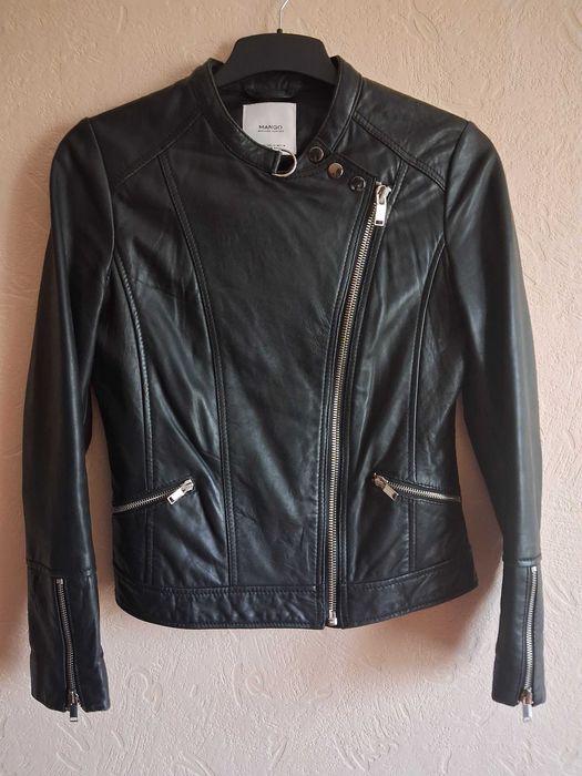 Kurtka skórzana damska