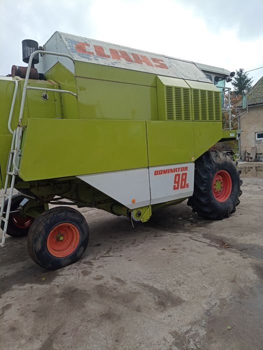Claas Dominator 98 świeżo sprowadzony z Niemiec