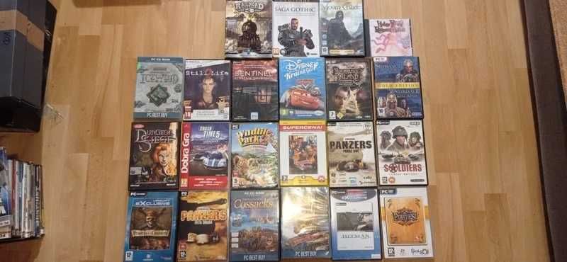 Zestaw 54 gier pc +24 nr cd action
