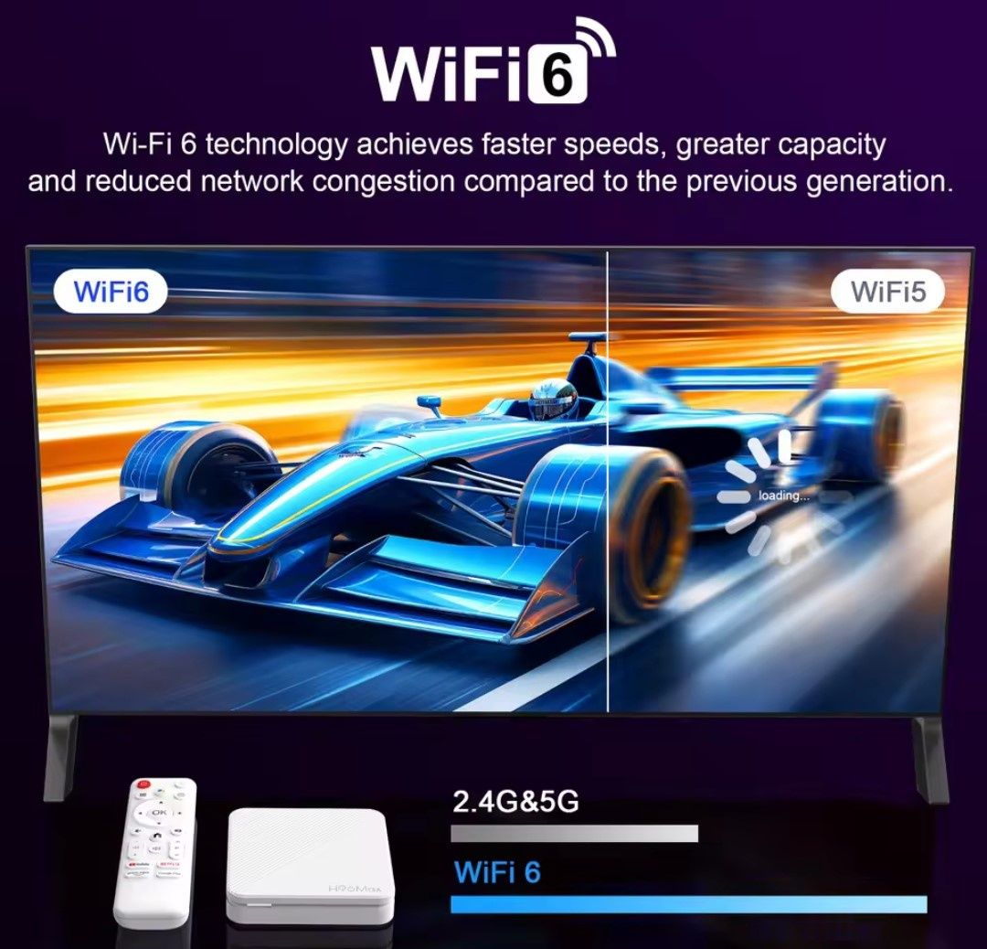 Smart TV Box H96 max Android 14 смарт приставка