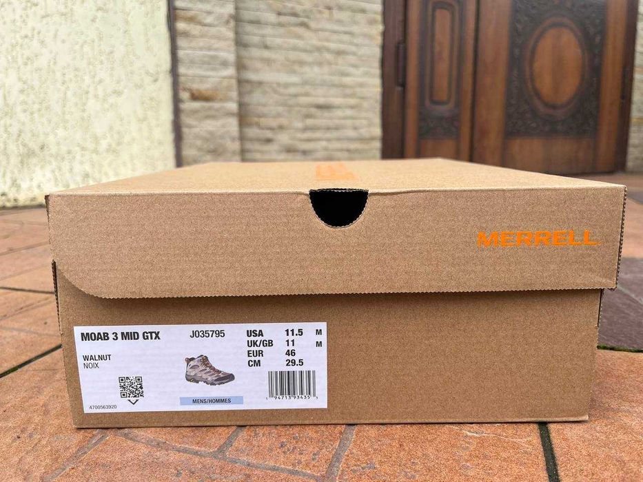 Черевики Merrell Moab 3 Mid GTX Walnut (46 розмір)