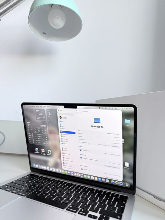 Apple MacBook Air 13,6" M3 16GB RAM 512GB Dysk macOS gwarancja 2025