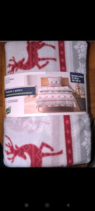 Livarno pościel z polaru świąteczna 200*220