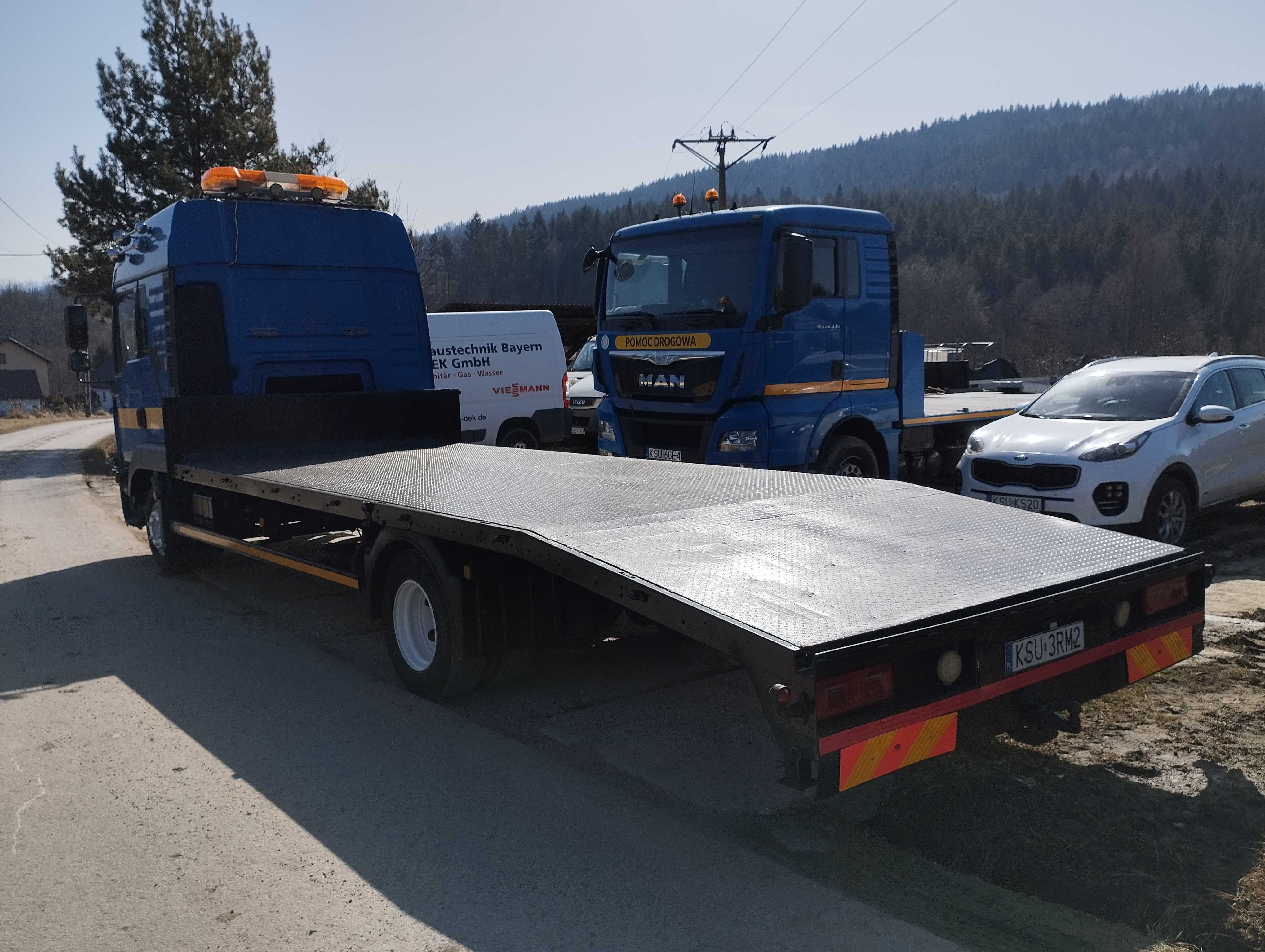 Pomoc Drogowa MAN TGL 12.240 Samochód Specjalny