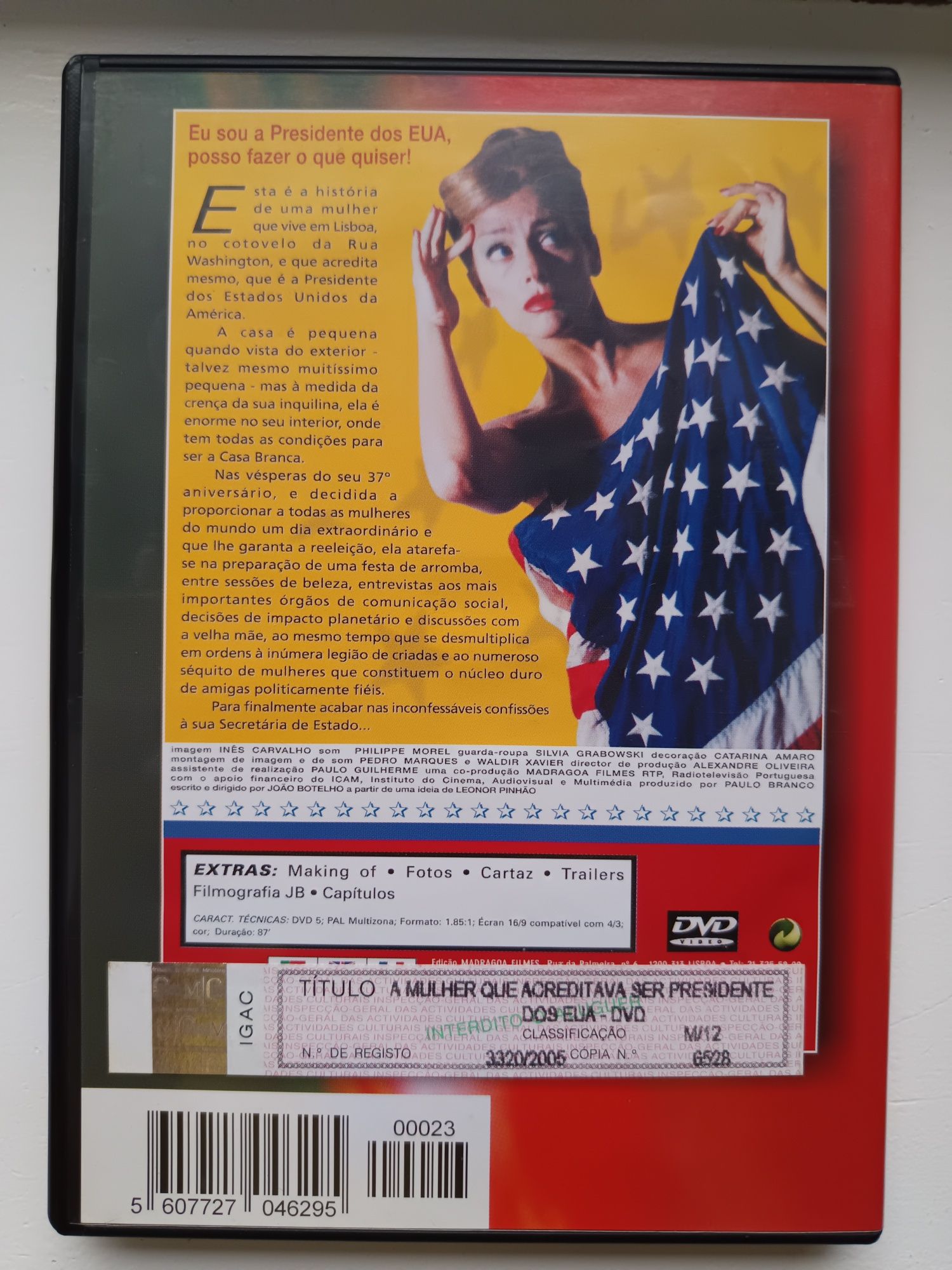 DVD a mulher que acreditava ser presidente dos estados unidos  América