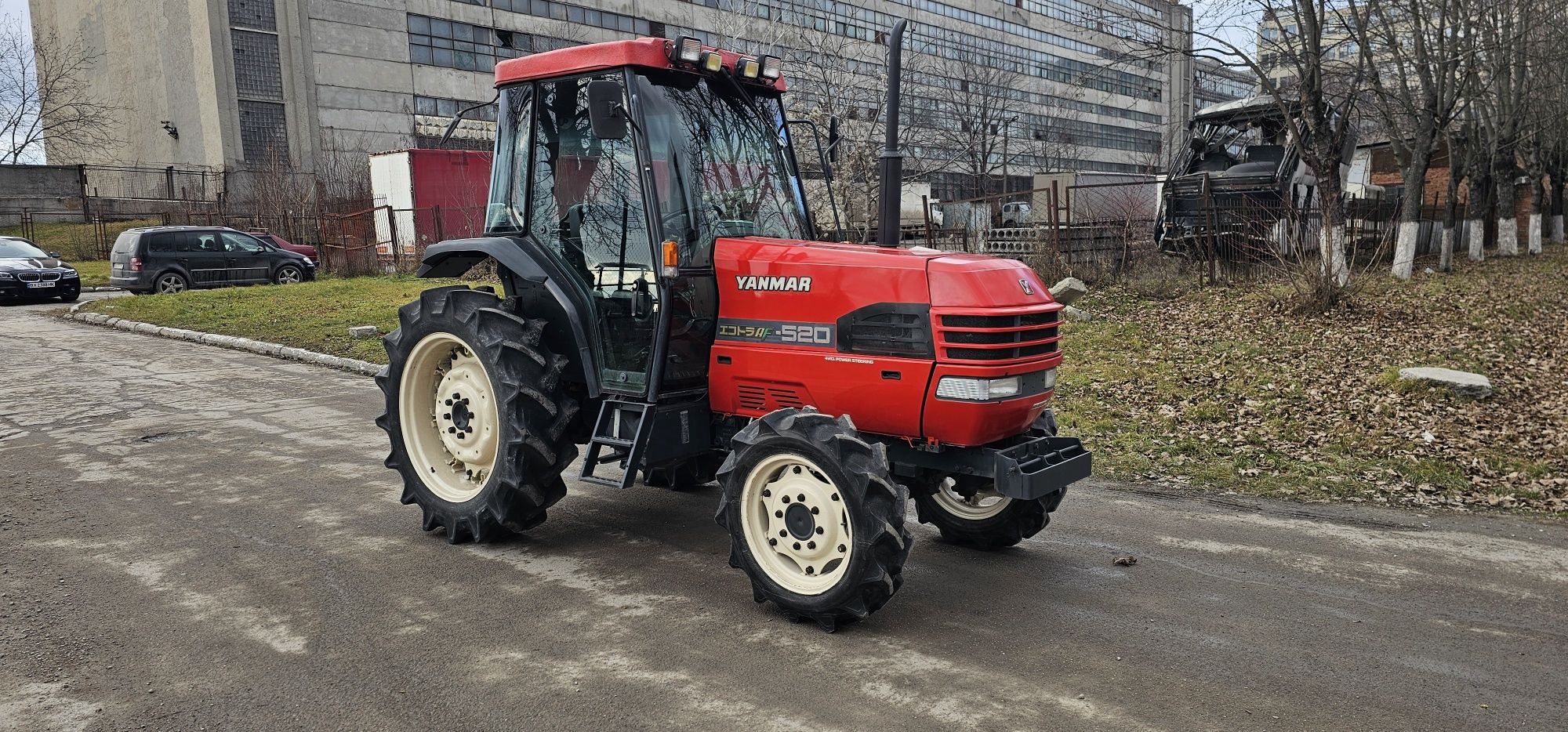 Японський Трактор мінітрактор Japan Yanmar AF520