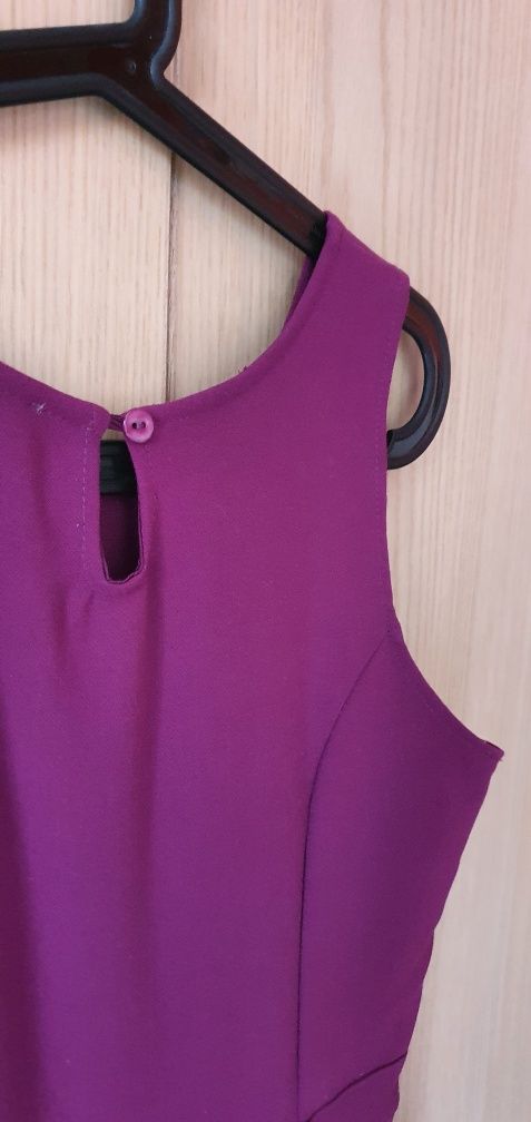 Vestido roxo L (Pull & Bear)