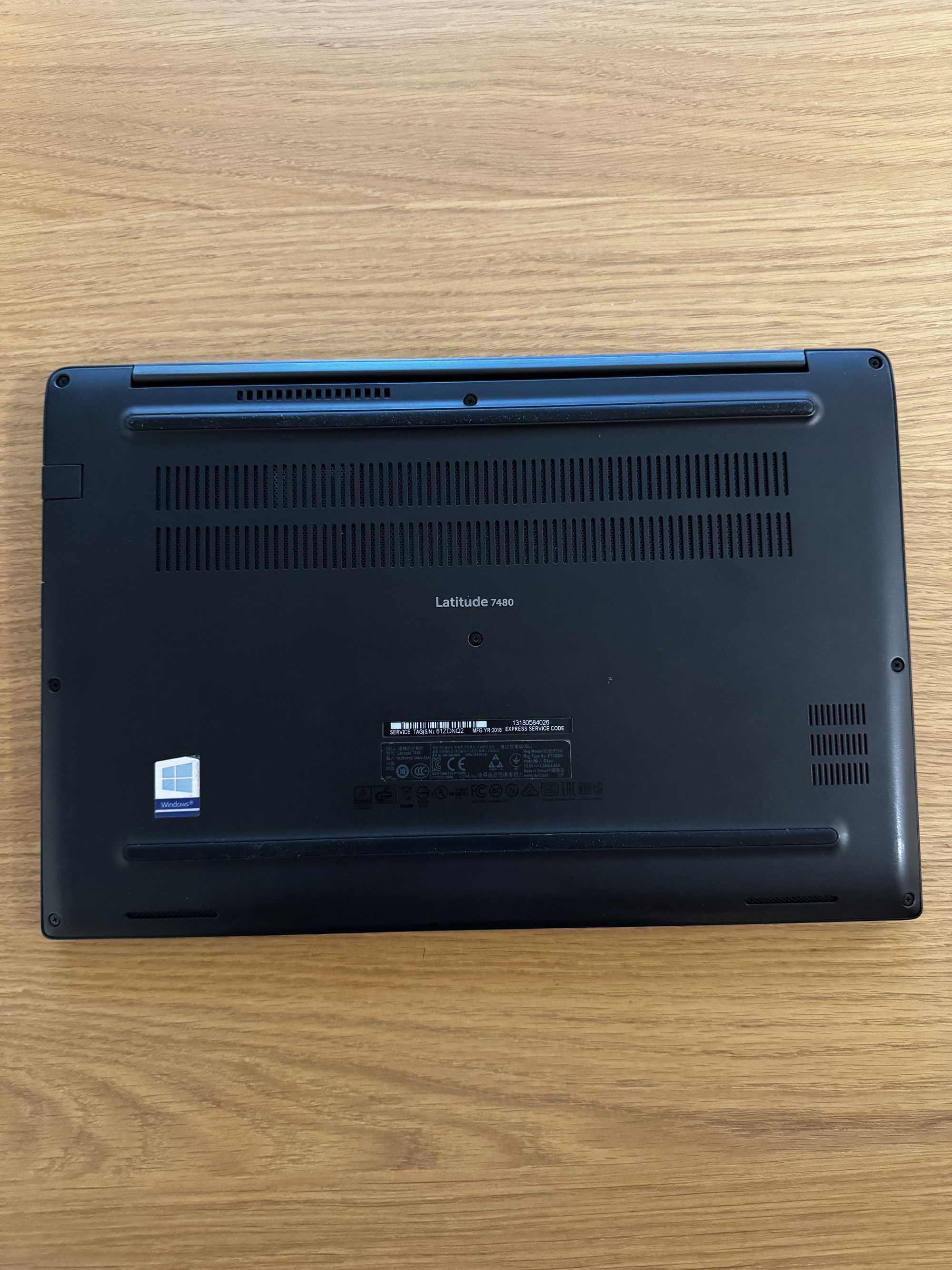 Laptop Dell Latitude 7480/i5-6300U/8GB DDR4 2400 MHz/256GB SSD M.2