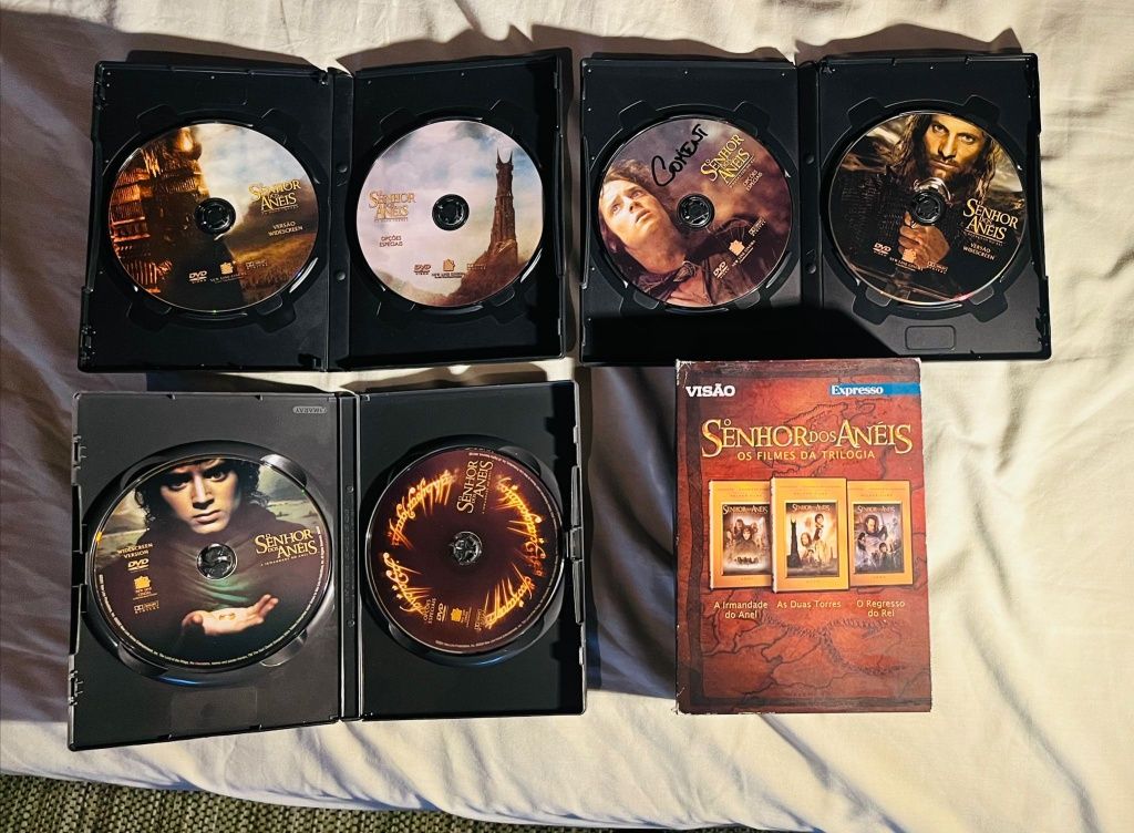 Colecção DVD  O Senhor dos Anéis
