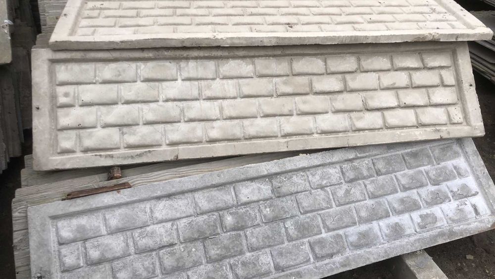 Евроогорожа, бетонна огорожа б/у некондиція