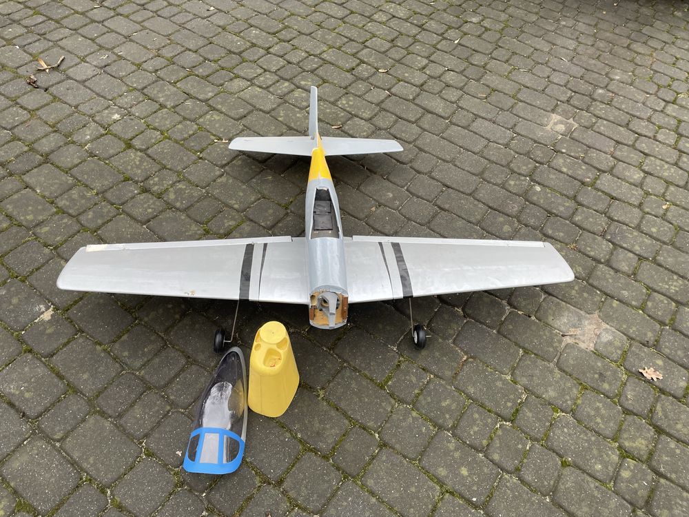 Mustang P51 model zdalnie sterowany