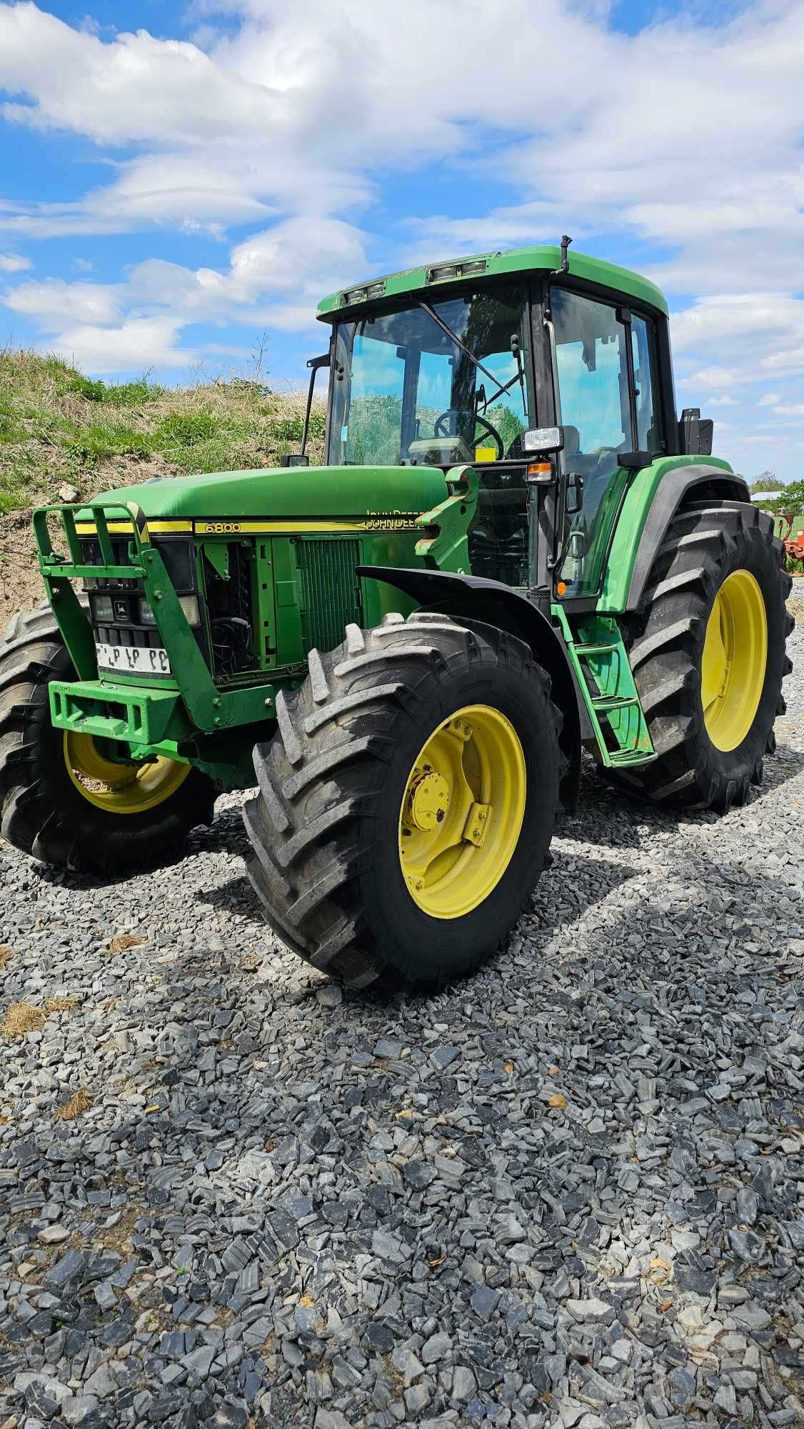 John deere 6800 konsola do ładowacza