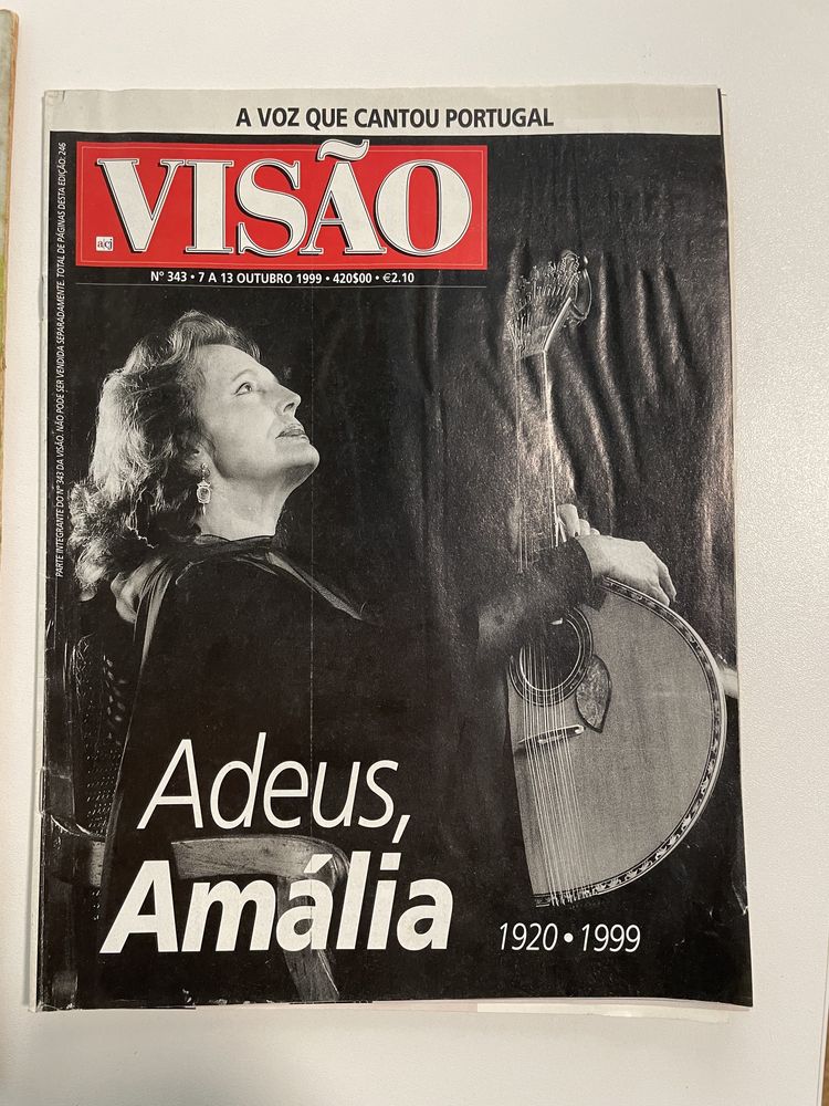 Revistas Amália Rodrigues - O Século Ilustrado / Visão