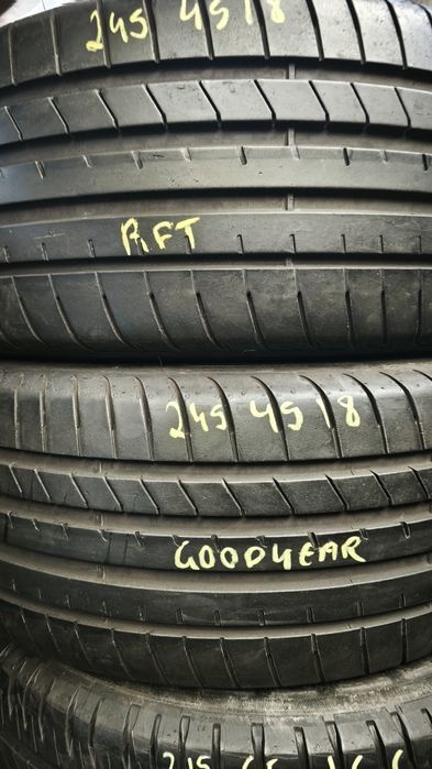 Pneus 245/45/18 RFT