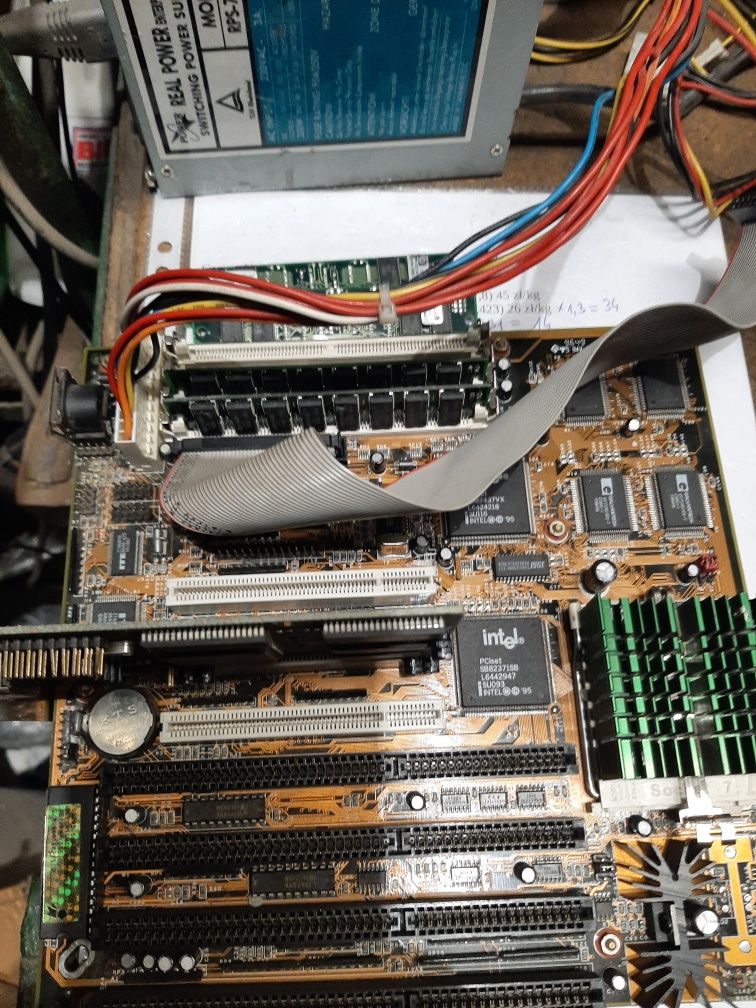 Old retro pamięć ram SIMM 72 pin 8mb (2x4mb) sprawne vintage