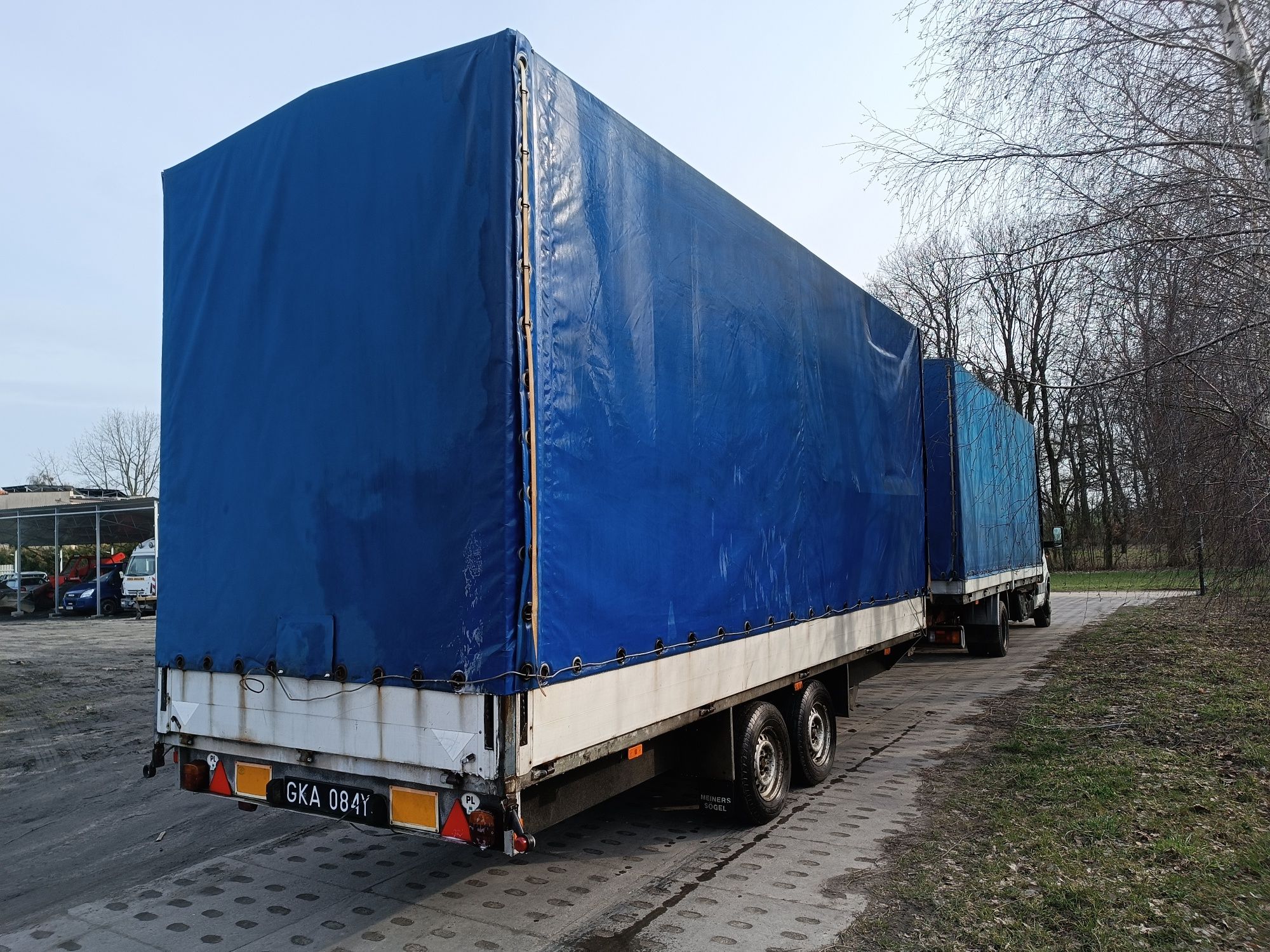 Iveco 50c13 zestaw plandeka