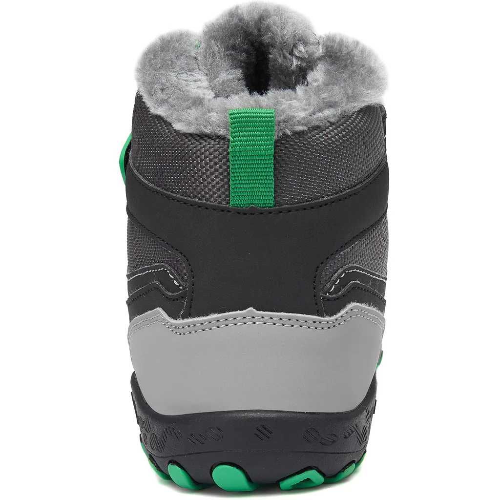 Mishansha Dziecięce zimowe buty śniegowce Buty z podszewką Wodoodporne