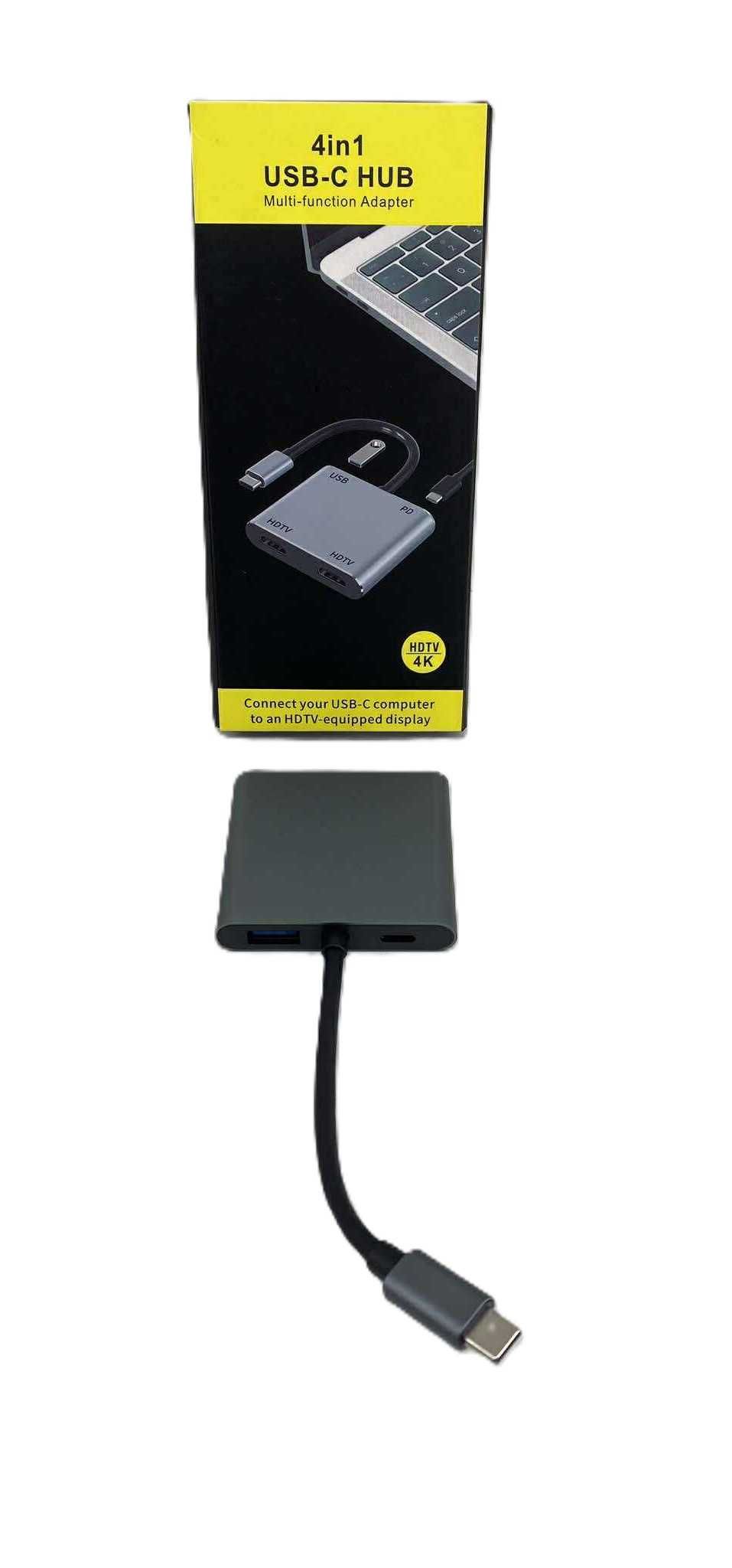 Adapter Hub 4W1 USB-C HDMI