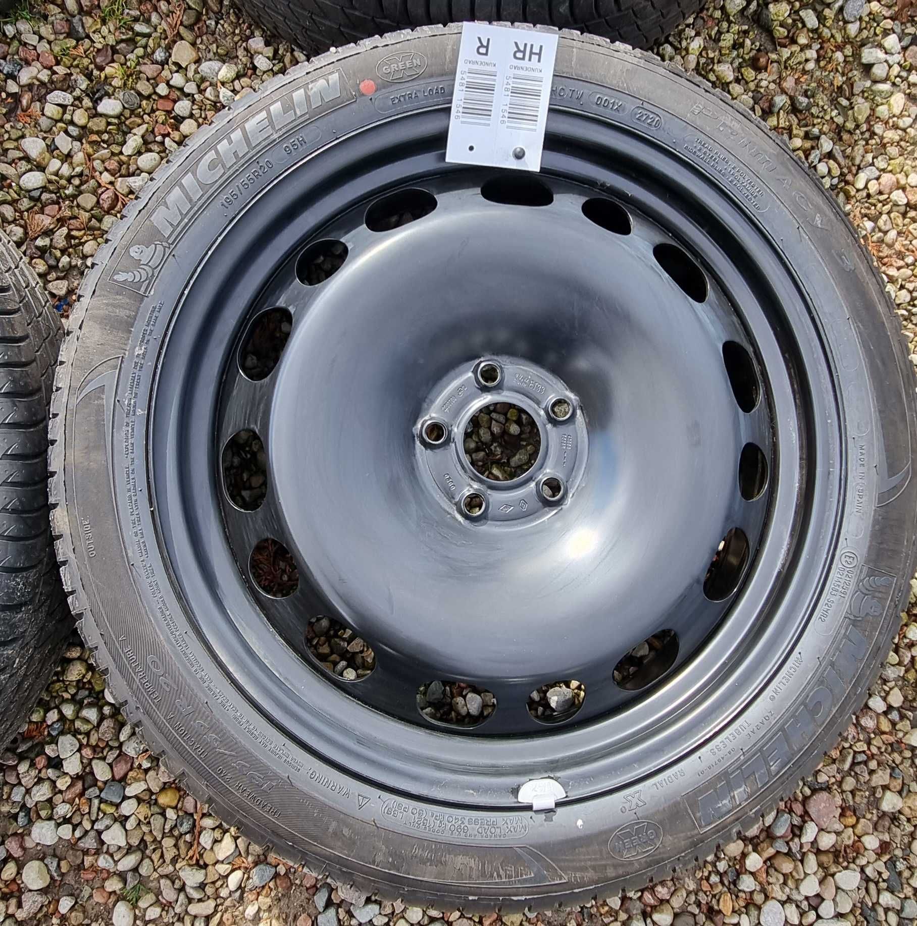 Koła letnie 20"  Felgi stalowe 5x114,3 Renault Scenic Kadiar Espace