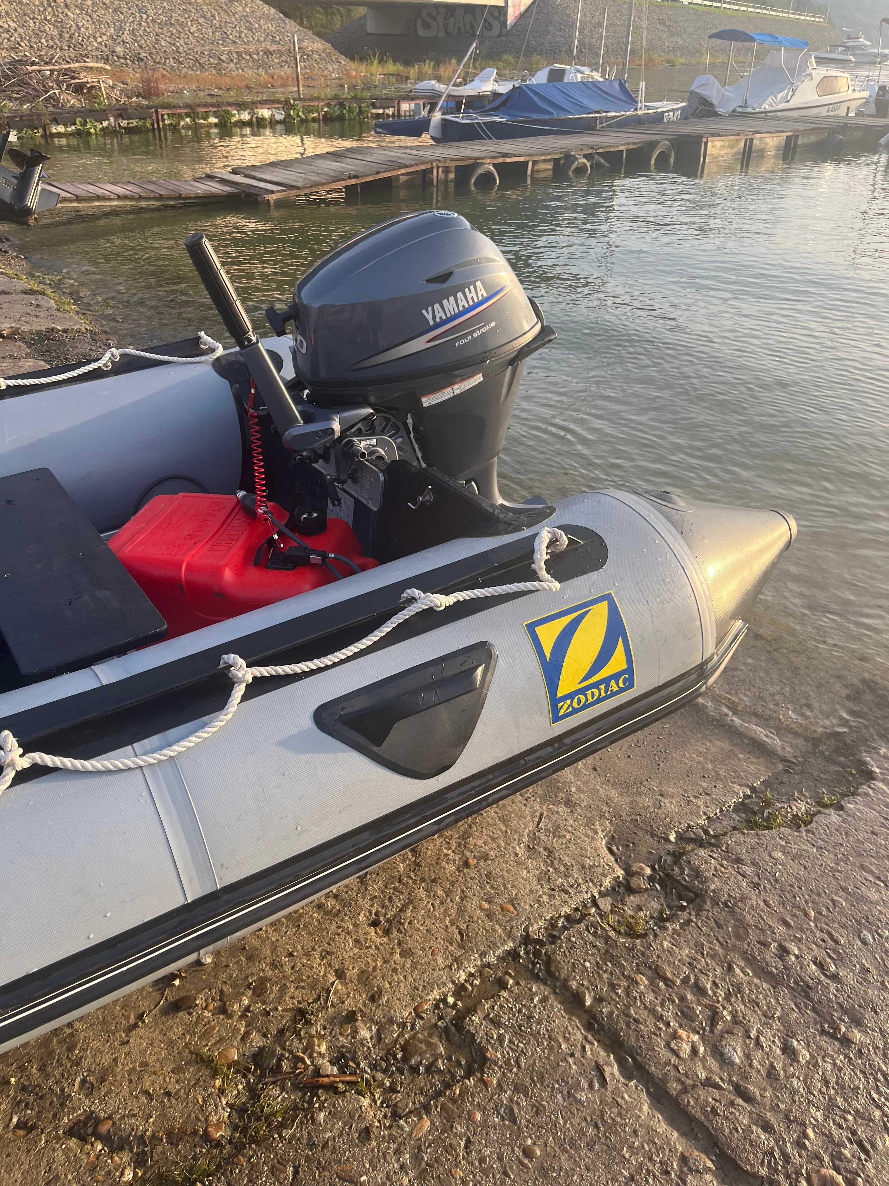 Ponton ZODIAC MK II C  silnik YAMAHA 20 KM