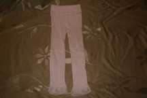 Getry legginsy rajtki rajstop koronk mikrofibra Yo ecru białe 140 /146