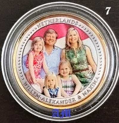HOLANDA - 2€ coloridas não oficiais