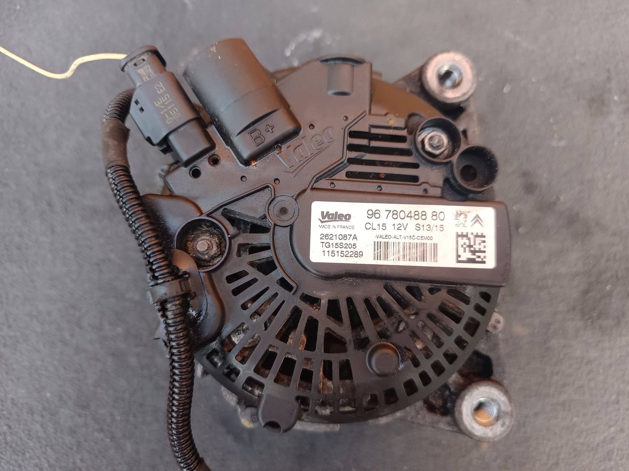 PEUGEOT CITROEN 1.6 HDI Alternator F-vat