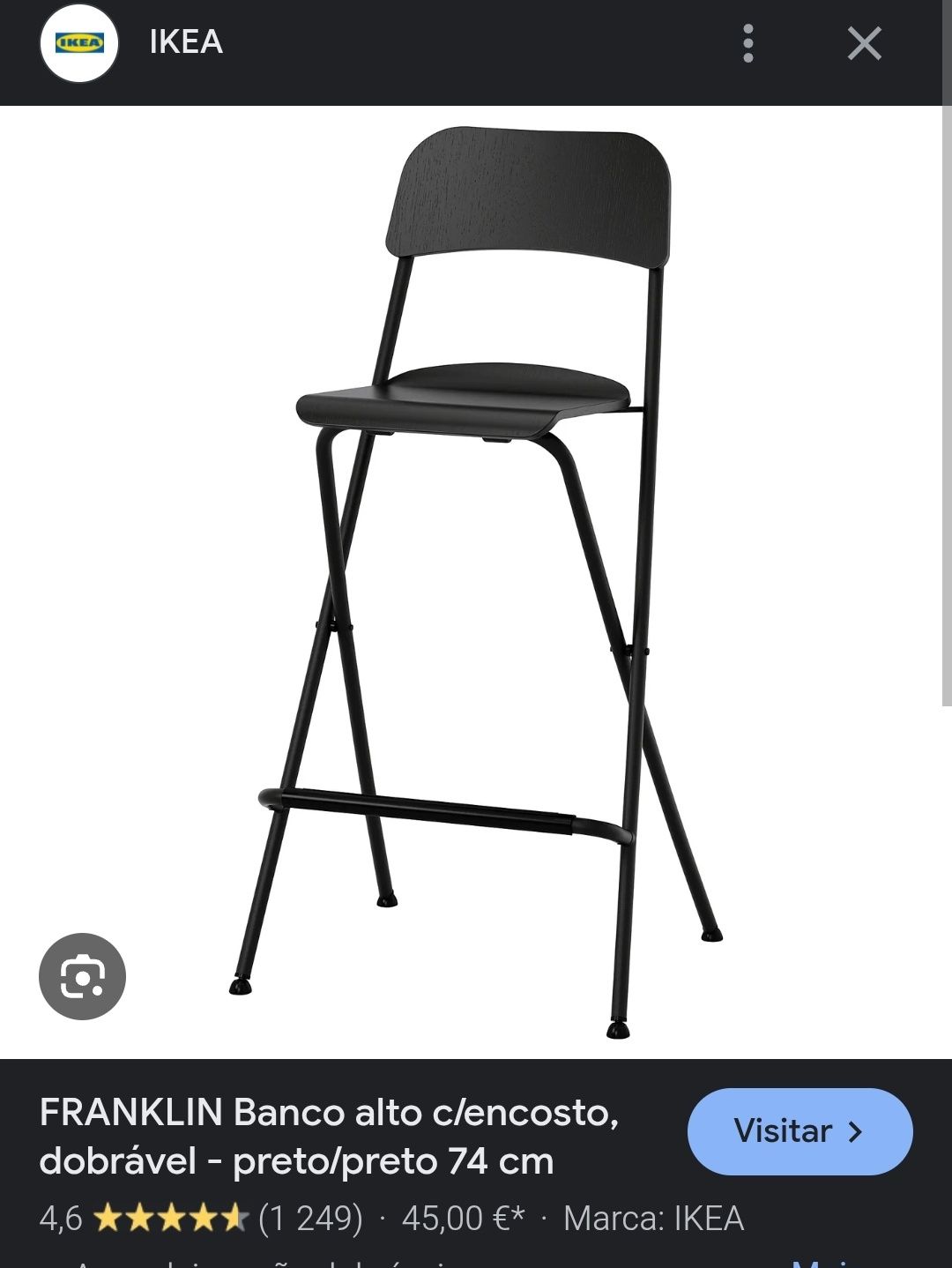 Banco ou Cadeira IKEA  Franklin