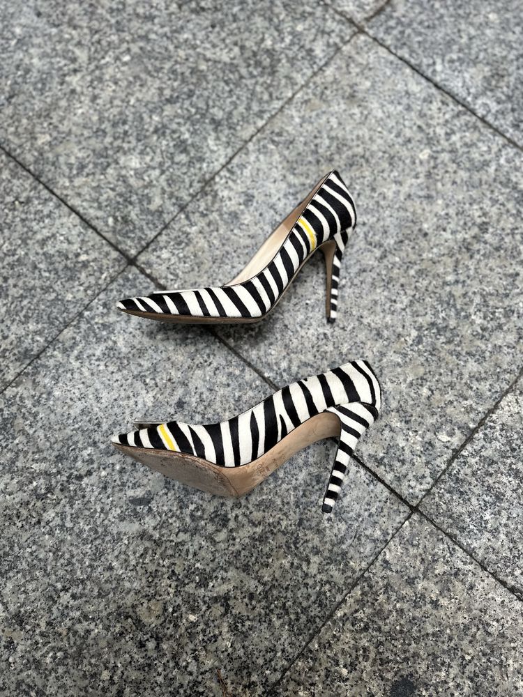 Szpilki czarno biale Jimmy Choo 40.5