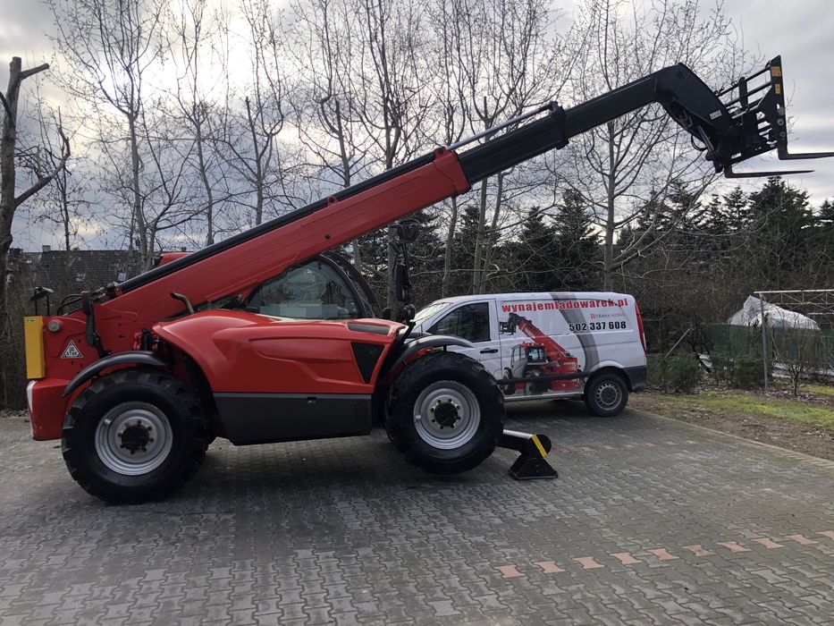 Wynajem ladowarki teleskopowej - JCB - MANITOU - MERLO