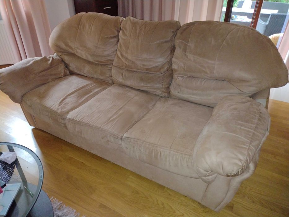 Sofa i dwa fotele - razem lub osobno - oddam za darmo.