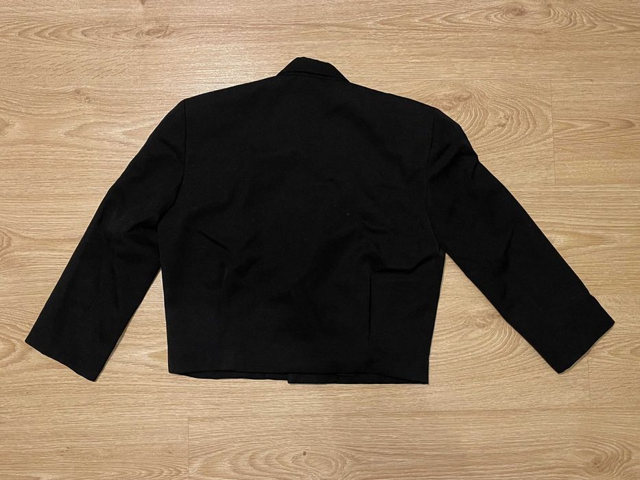 Blazer técnico lã preto Green Green, S / 31 | Curto