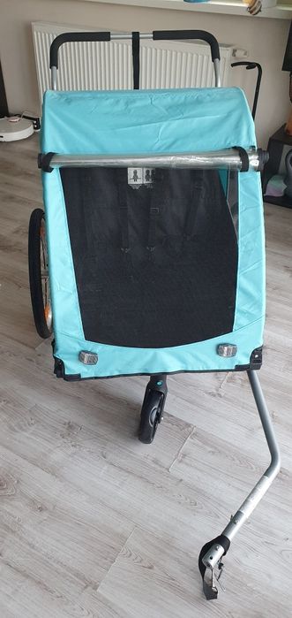 Przyczepka rowerowa/wózek 2-osobowy PROFEX Jogger 2w1 93500