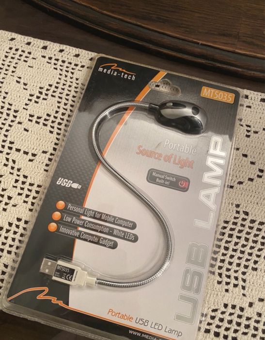 Nowa lampka led Usb podręczna do komputera laptopa mała lampka