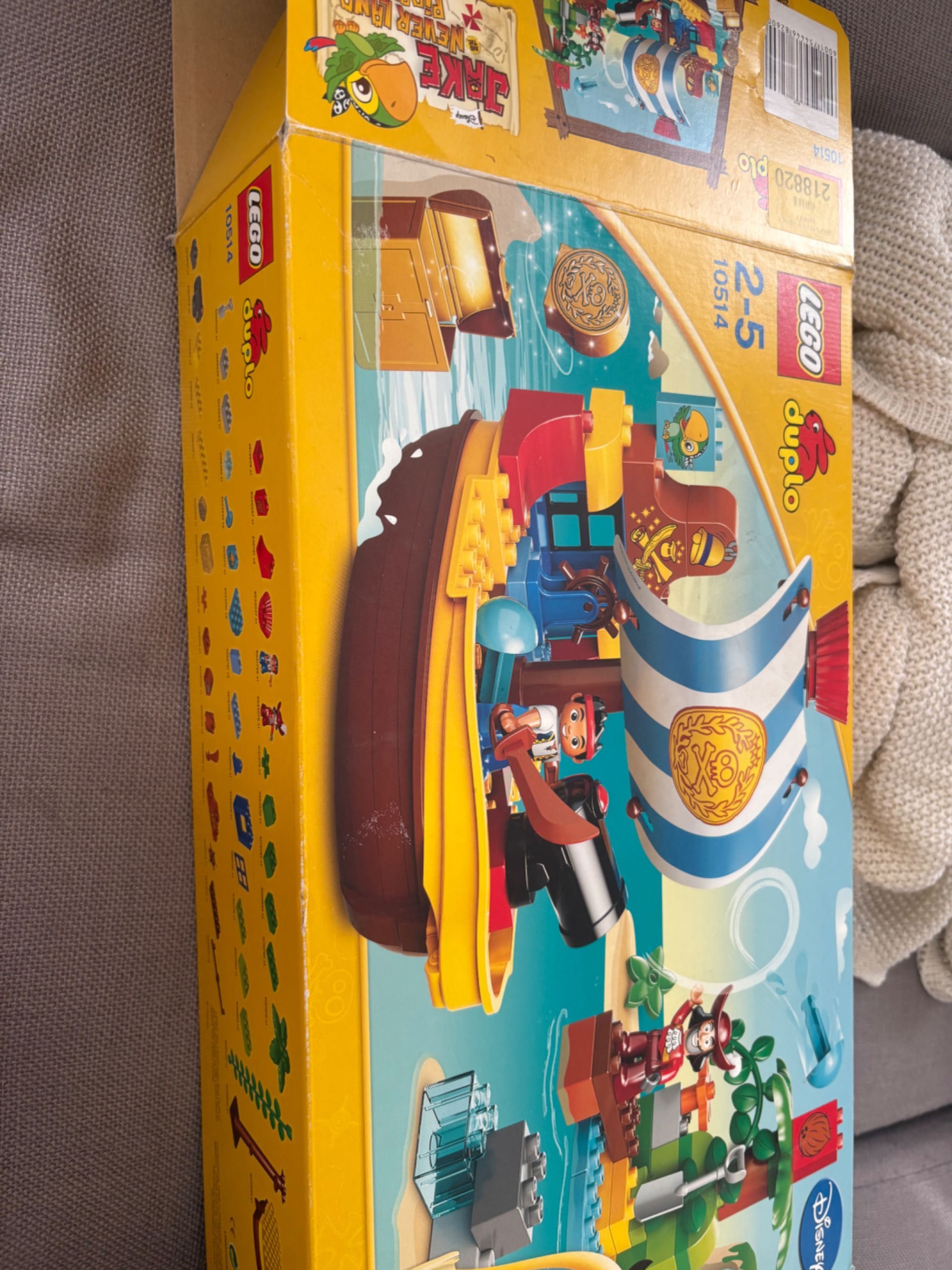 Lego duplo piraci i kapitan hak 10514