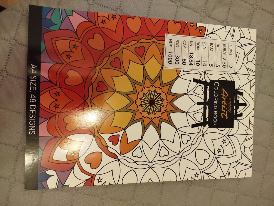 Kolorowanka na odstresowanie