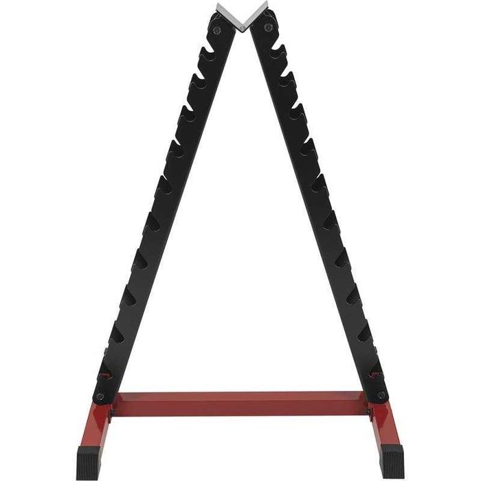 Stojak na hantle chromowane