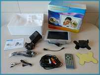 TV & MONITOR, 7" LCD Color.