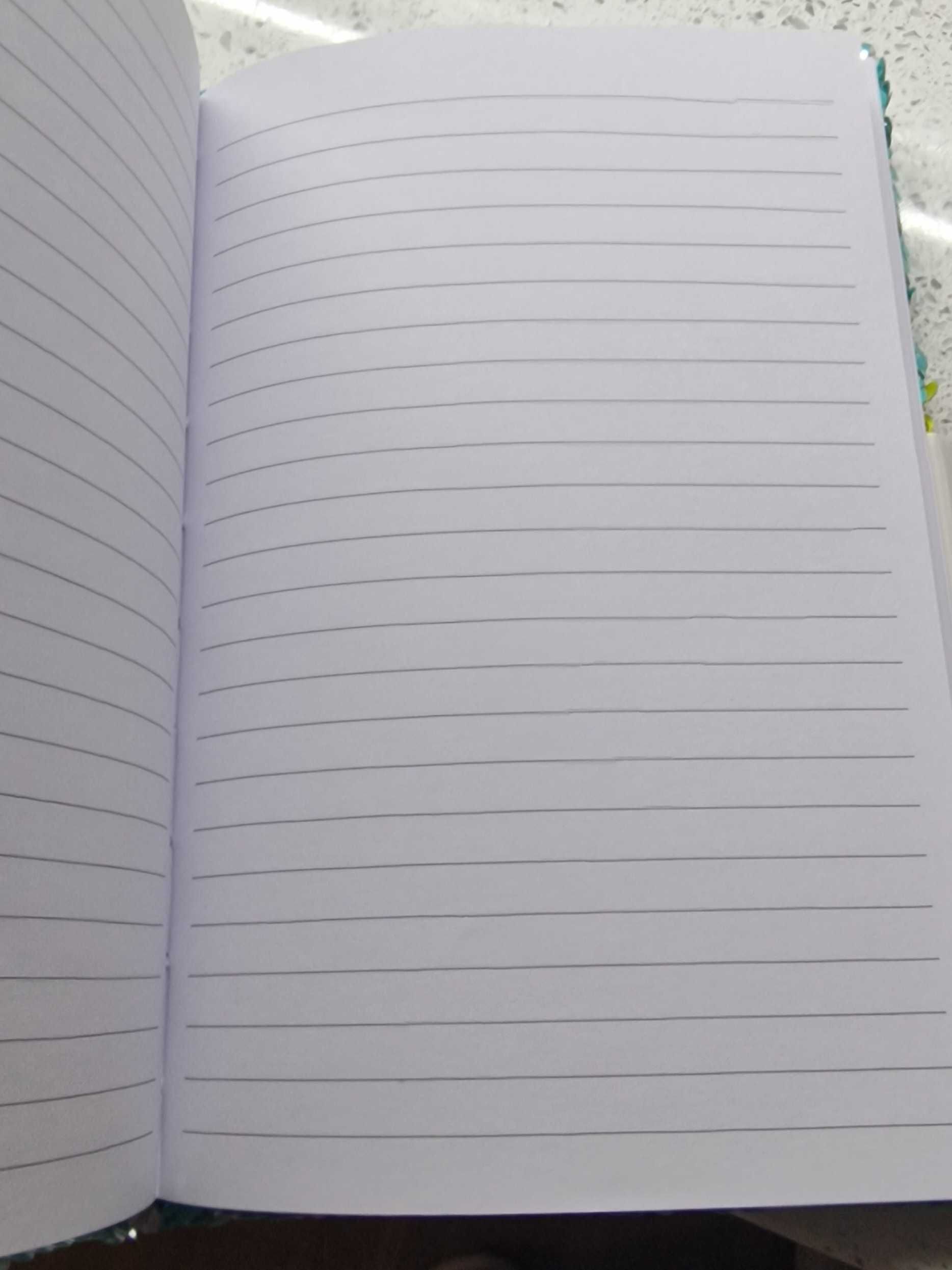 Caderno em lantejoulas reversivel