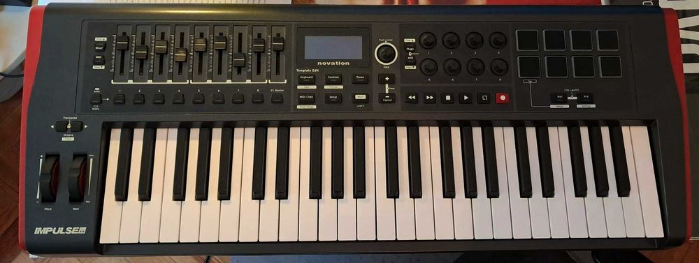 Controlador Midi Novarion Impulse 49