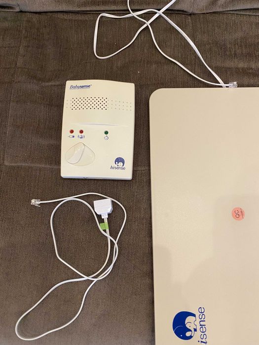 монитор дыхания ребенка с 2-мя датчиками