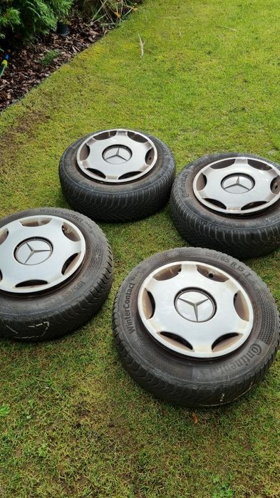 Koła zimowe 195/65 R 15 5x112 Continental Wintercontact Mercedes