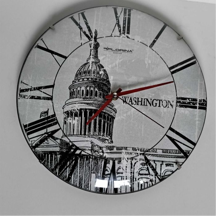 Zegar ścienny Florina Washington Quartz