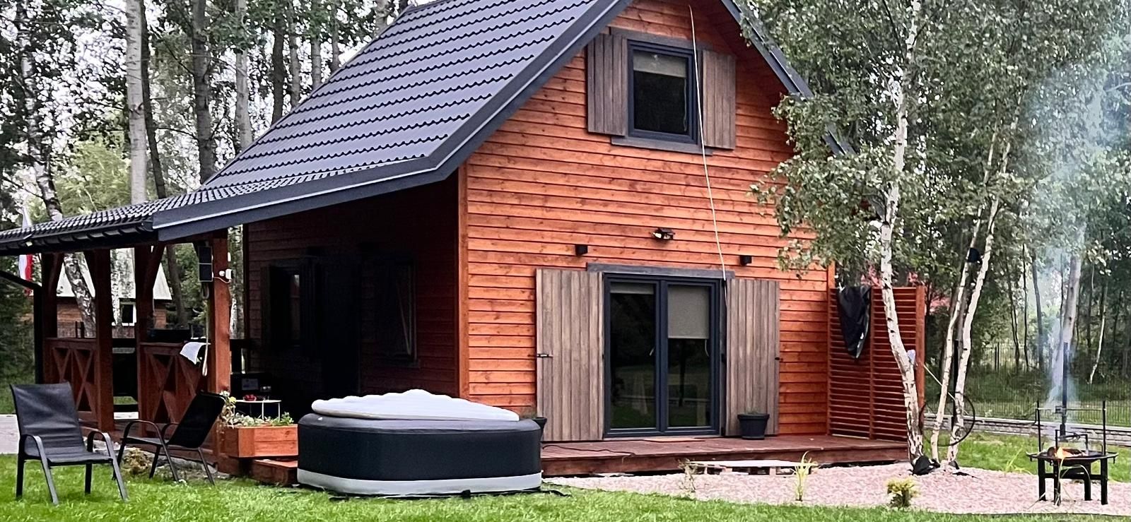 Domek wynajem Mazury, prywatna plaża, jacuzz, ostatnie wolne terminy