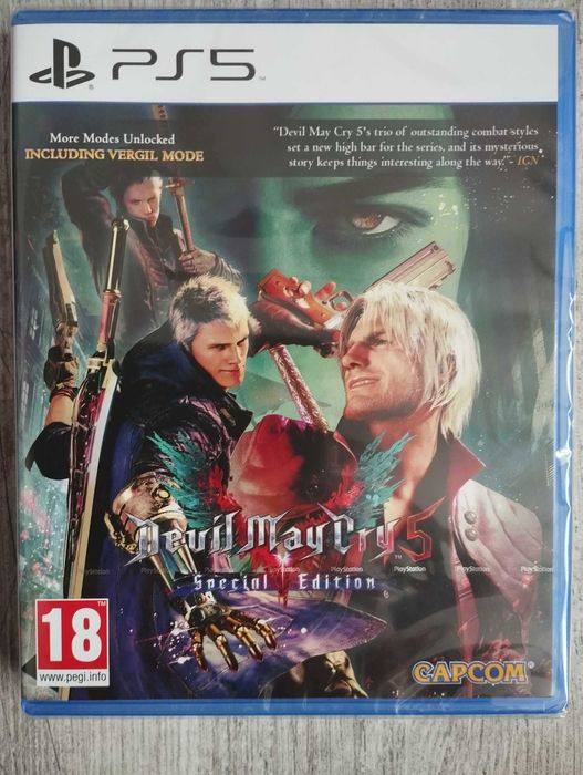 Nowa Gra Devil May Cry 5 Special Edition Polska Wersja PS5 Playstation
