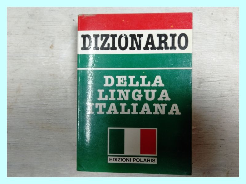 Słowniczek języka włoskiego.