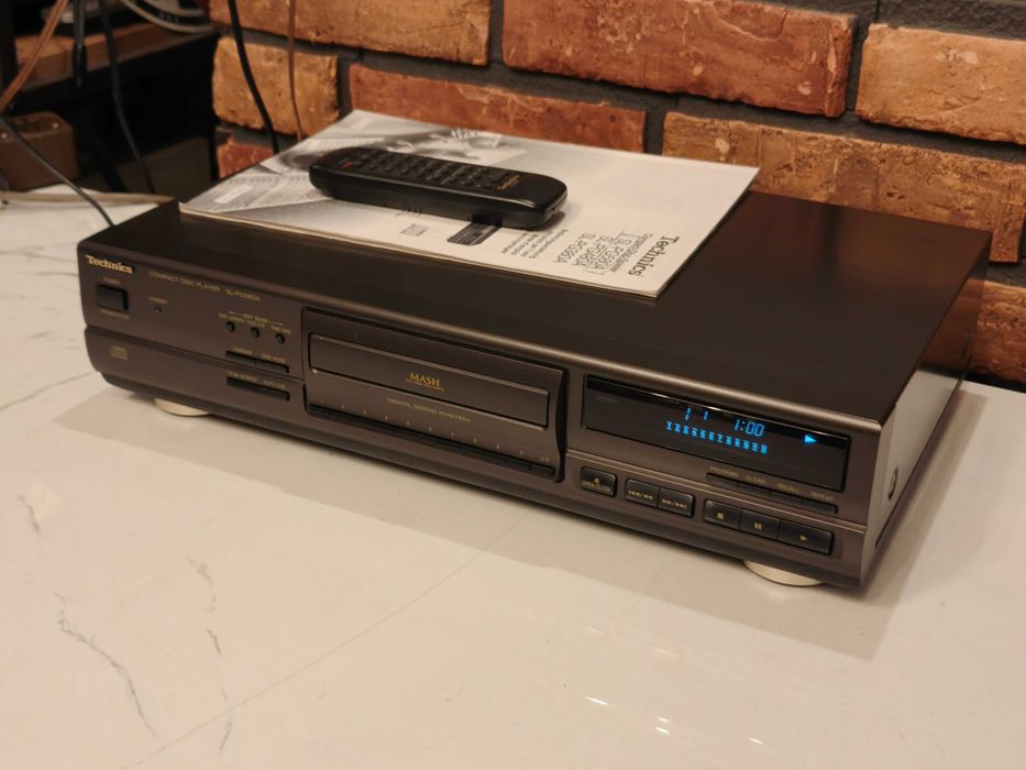 TECHNICS SL-PG580A ! Piękny ODTWARZACZ CD ! ORG Instrukcja ! Pilot