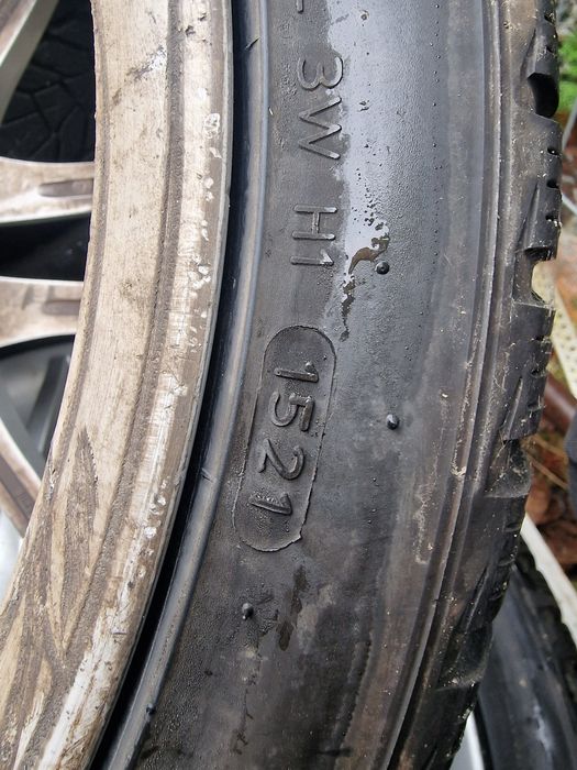 Felgi zimówkami Ronal 18cali, hankook evo3