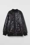H&M kurtka pikowana oversize NOWA, Duża, nawet r. 50